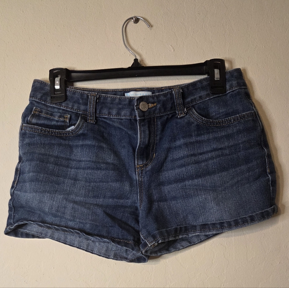 Old Navy Dark Blue Jean Shorts